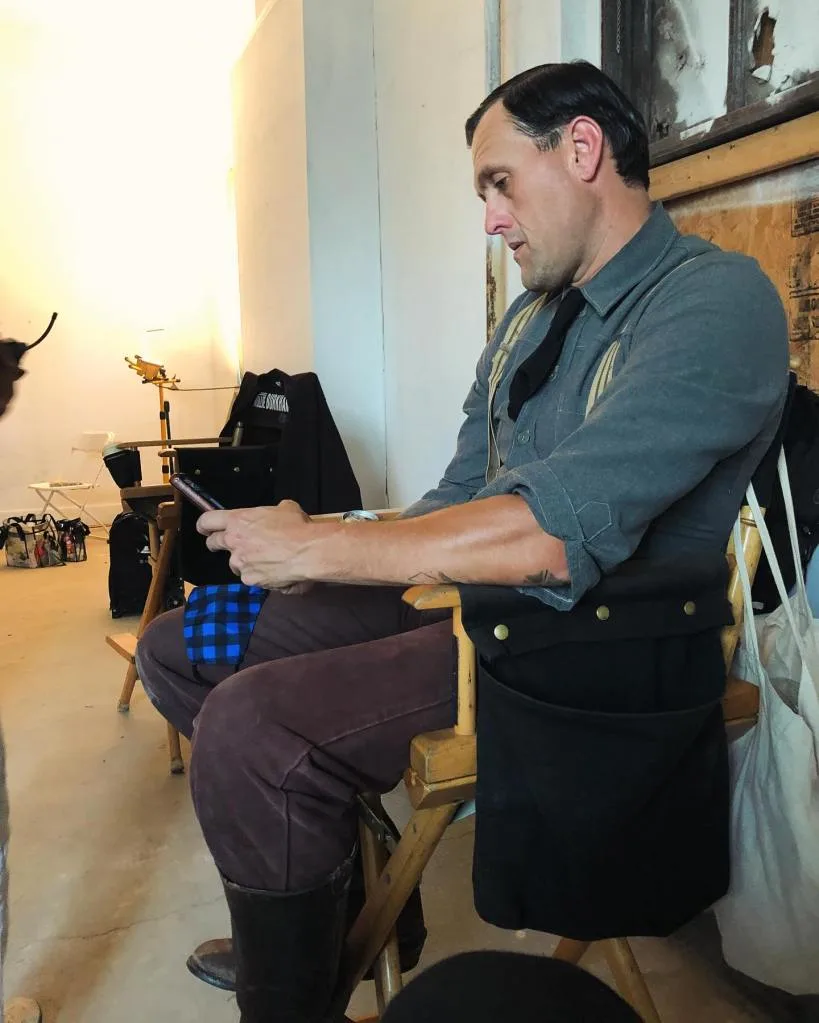 Samuel French behind the scenes on Killers of the Flower Moon